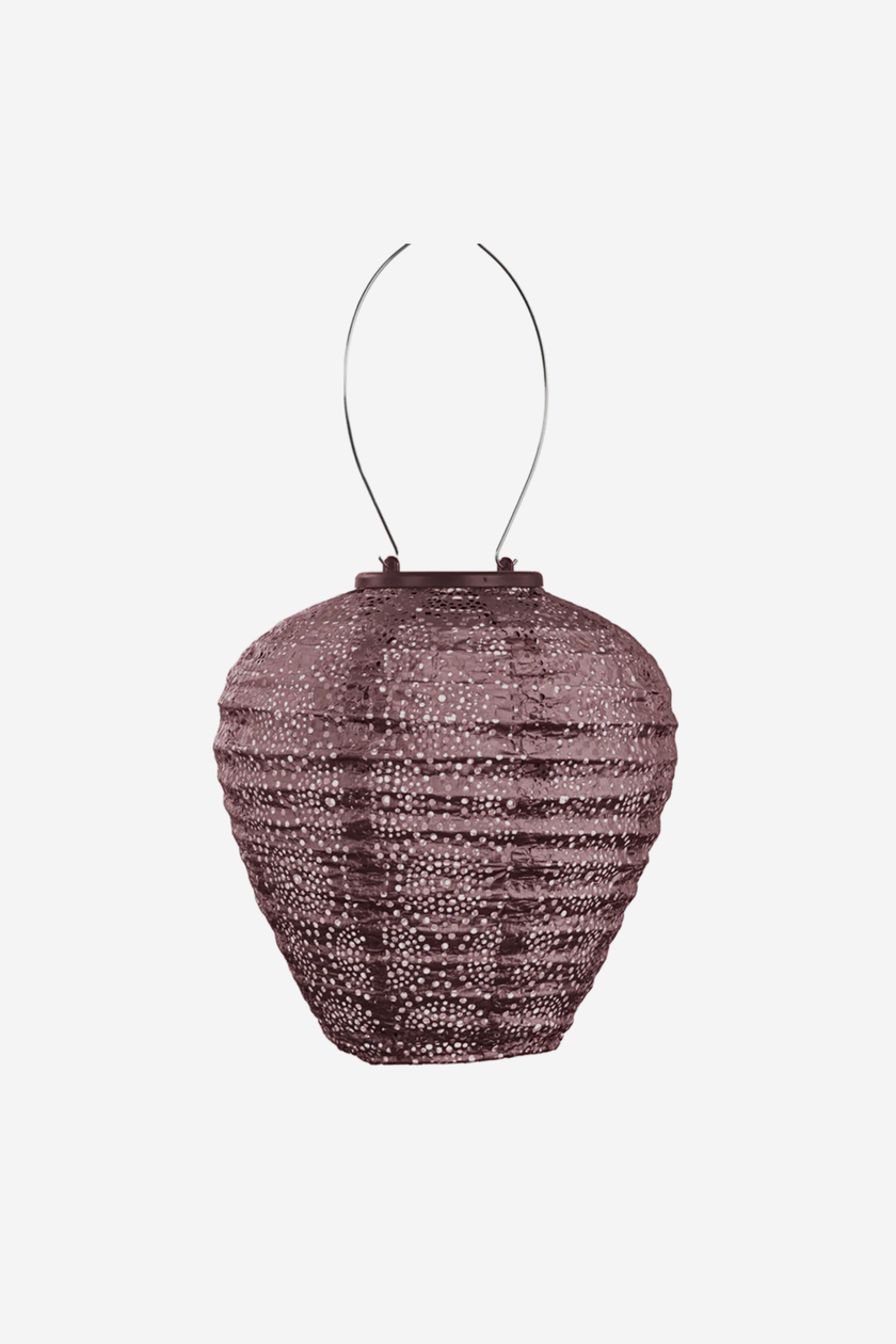 Lumiz Lantern Balloon 20cm Plum Occult