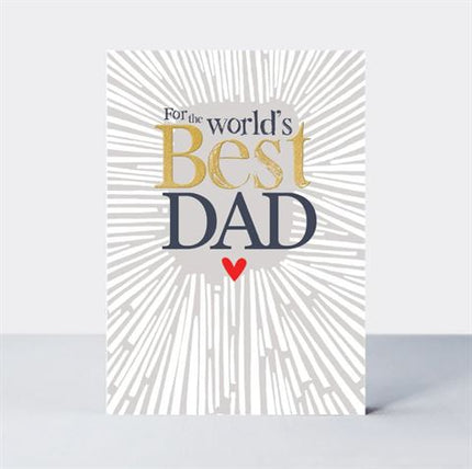 The World's Best Dad Card