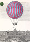 The First Ascent - Hot Air Balloon Greeting Card