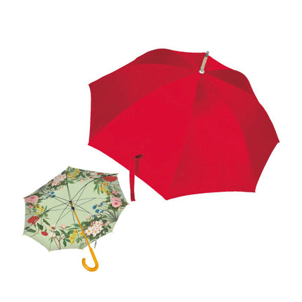 Bekking & Blitz Red Herbarium Umbrella