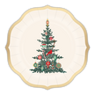 Christmas Tree Paper Plate Dessert