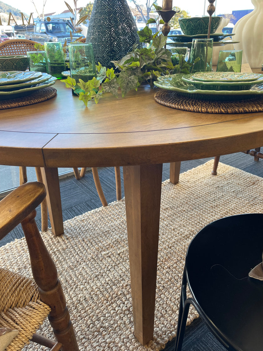 TOULOUSE EXTENSION ROUND DINING TABLE 1200-1700