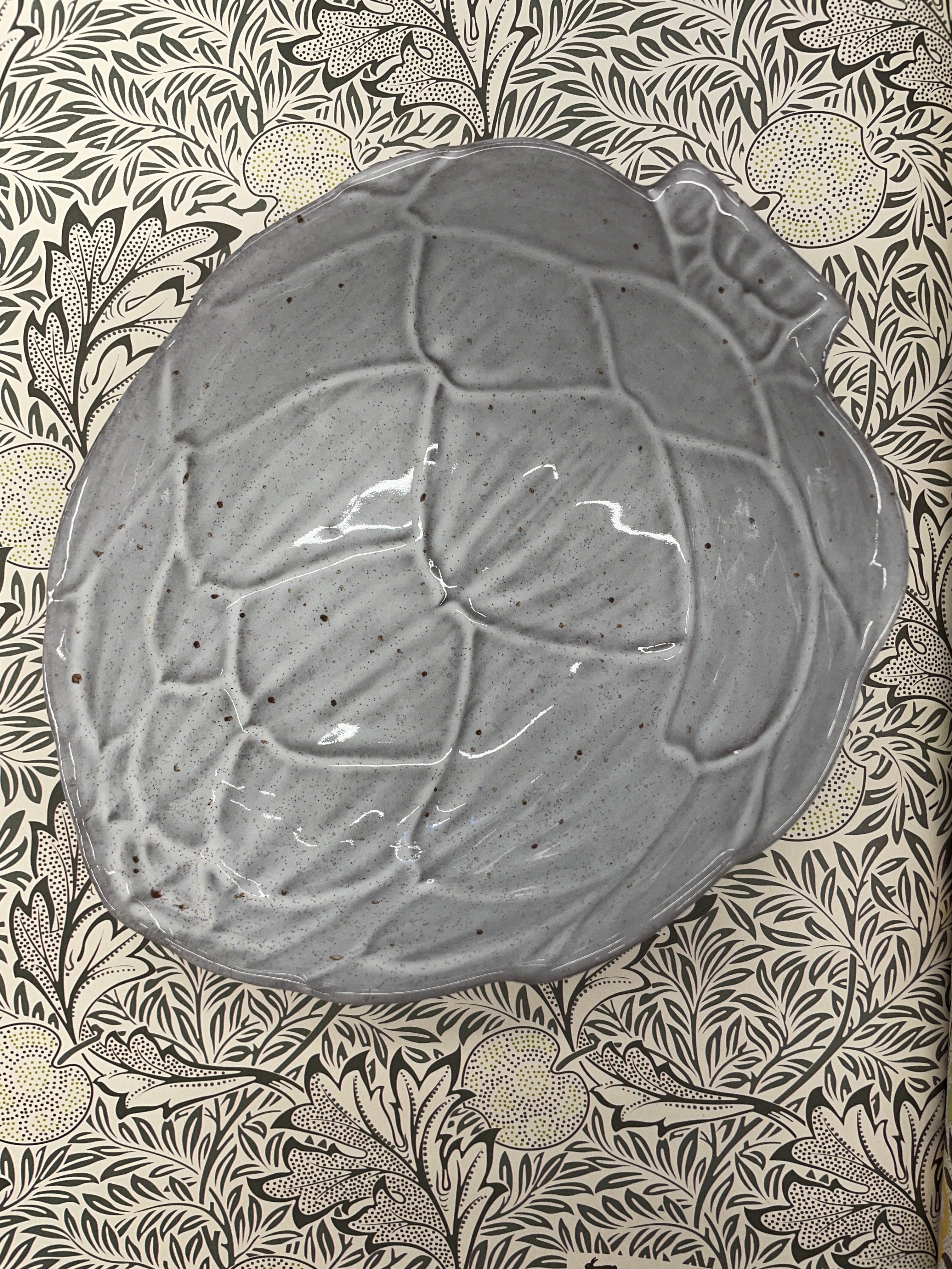 Bordallo Pinheiro Grey Artichoke Bowl 18cm