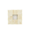 Maytime Scalloped Square Frame Creame - 12x12x12.7