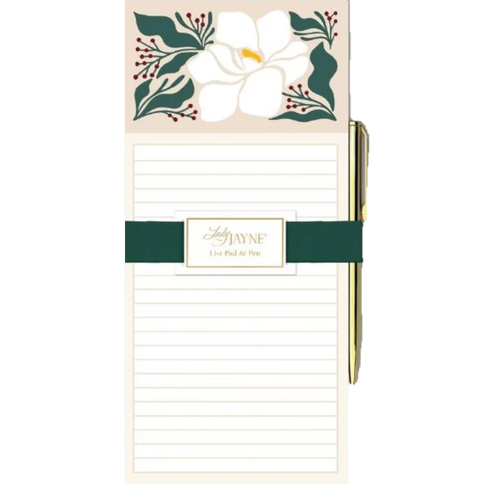 Magnolia Fridge Pad with Pen