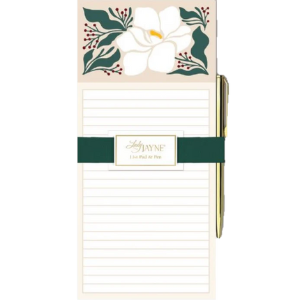 Magnolia Fridge Pad with Pen