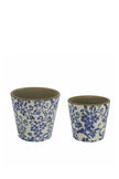 Peng Planters, Blue and White 2 sizes available