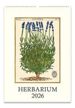 Cavallini 2026 Wall Calendar - Herbarium