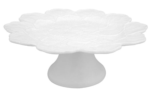 Bordallo Pinheiro Geranium Cake Stand
