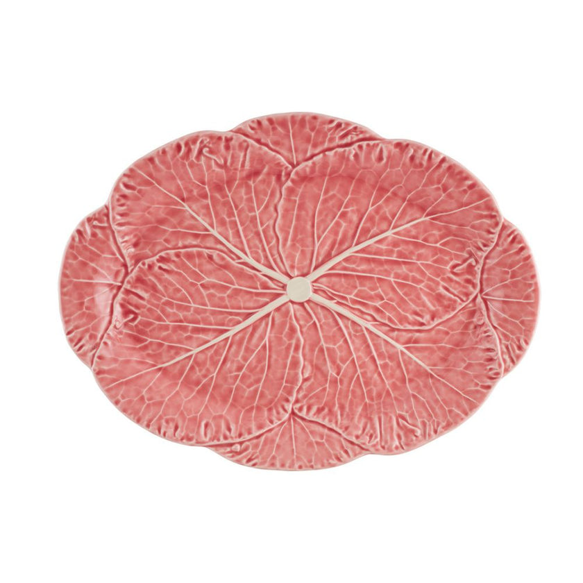 Cabbage Rose Oval Platter 43cm-Bordallo