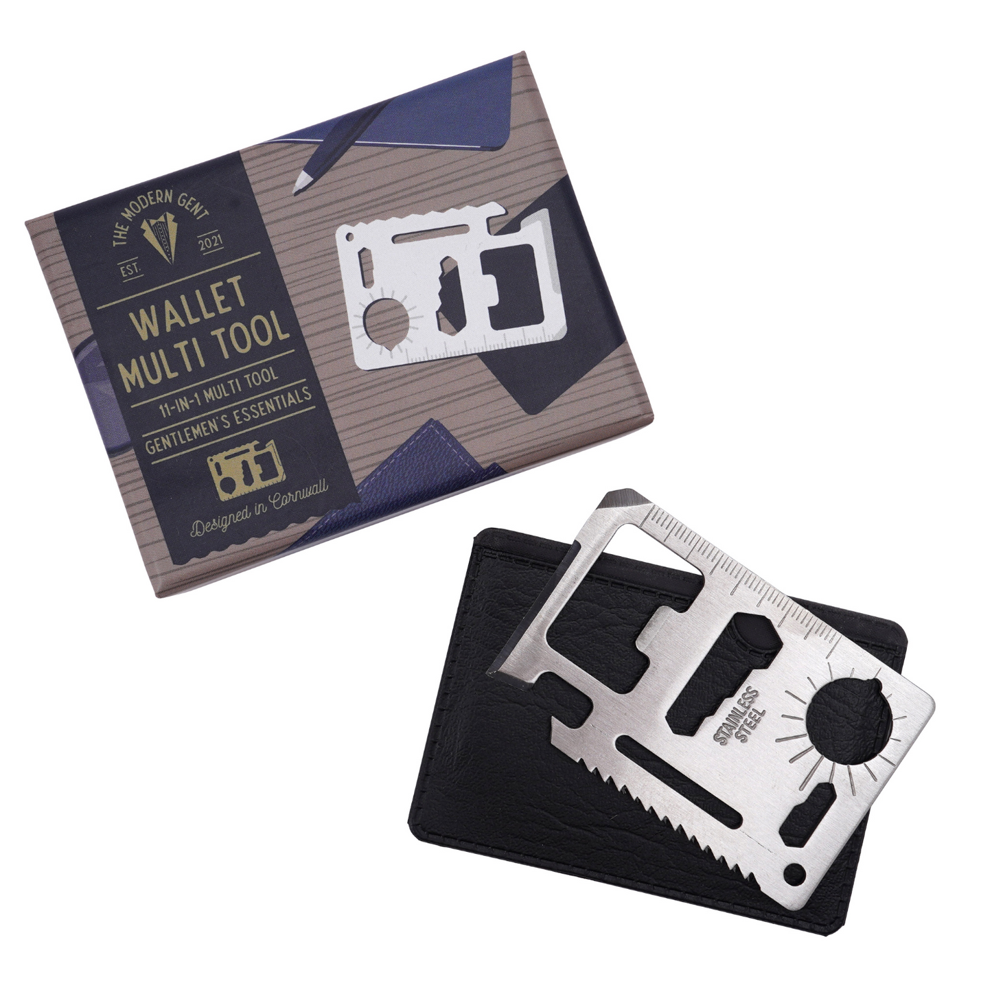 The Modern Gent Wallet Multi Tool
