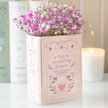 'Buy Yourself Flowers' Book Shaped Vase