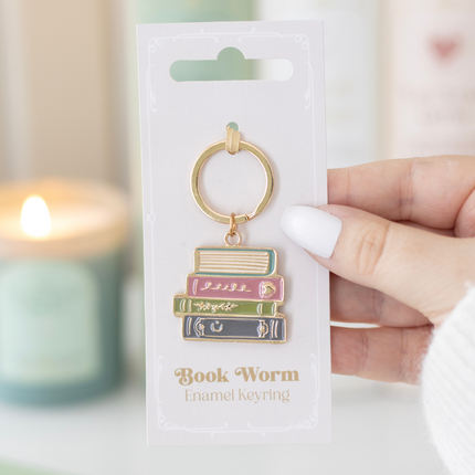 Book Worm Keyring