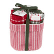 Deck The Halls Dish Towel Gift Set - 3 Tea Towels