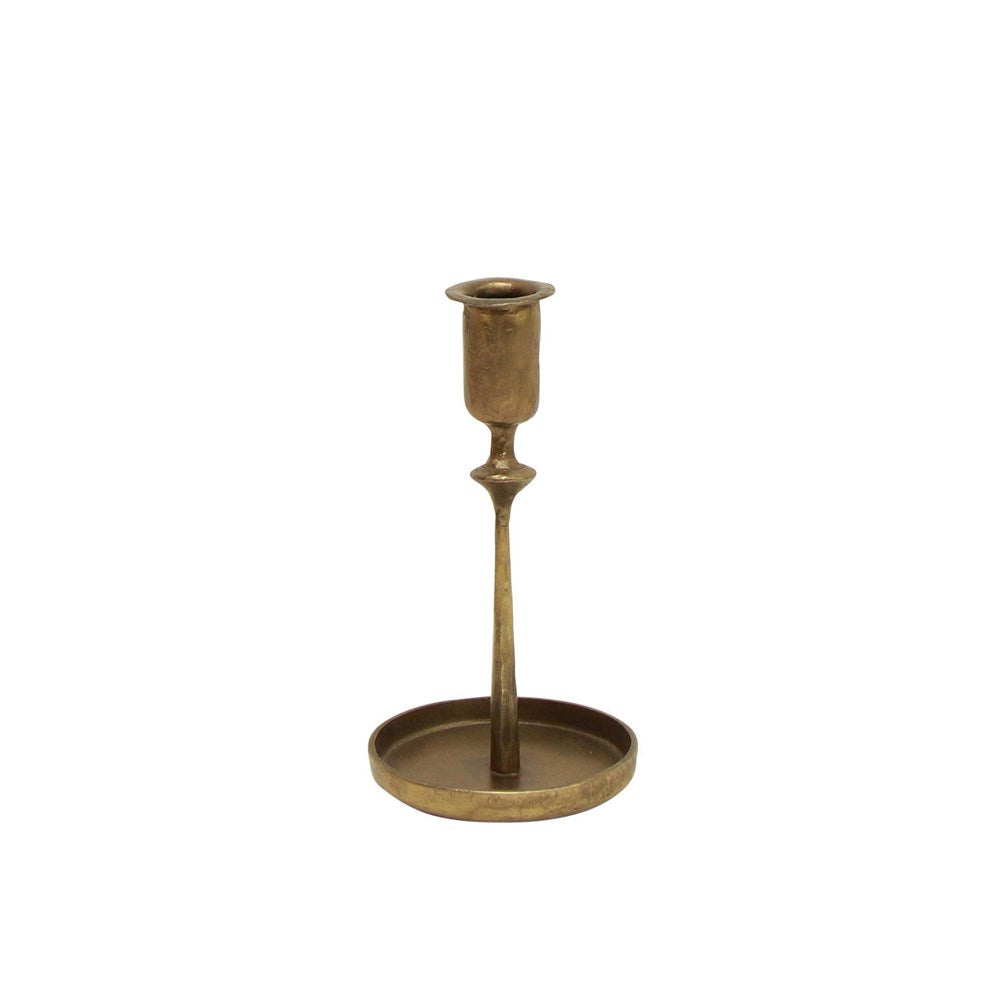 Raine Taper Gold Candleholder - French Country Collections