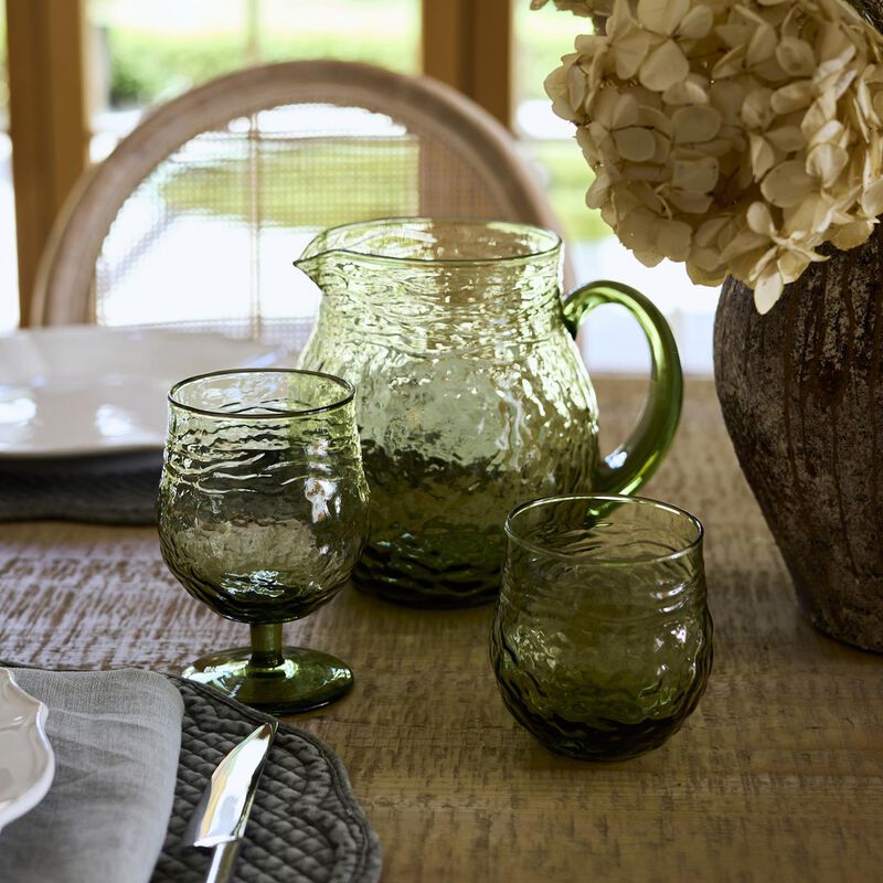 Serena Green Jug by French Country Collections
