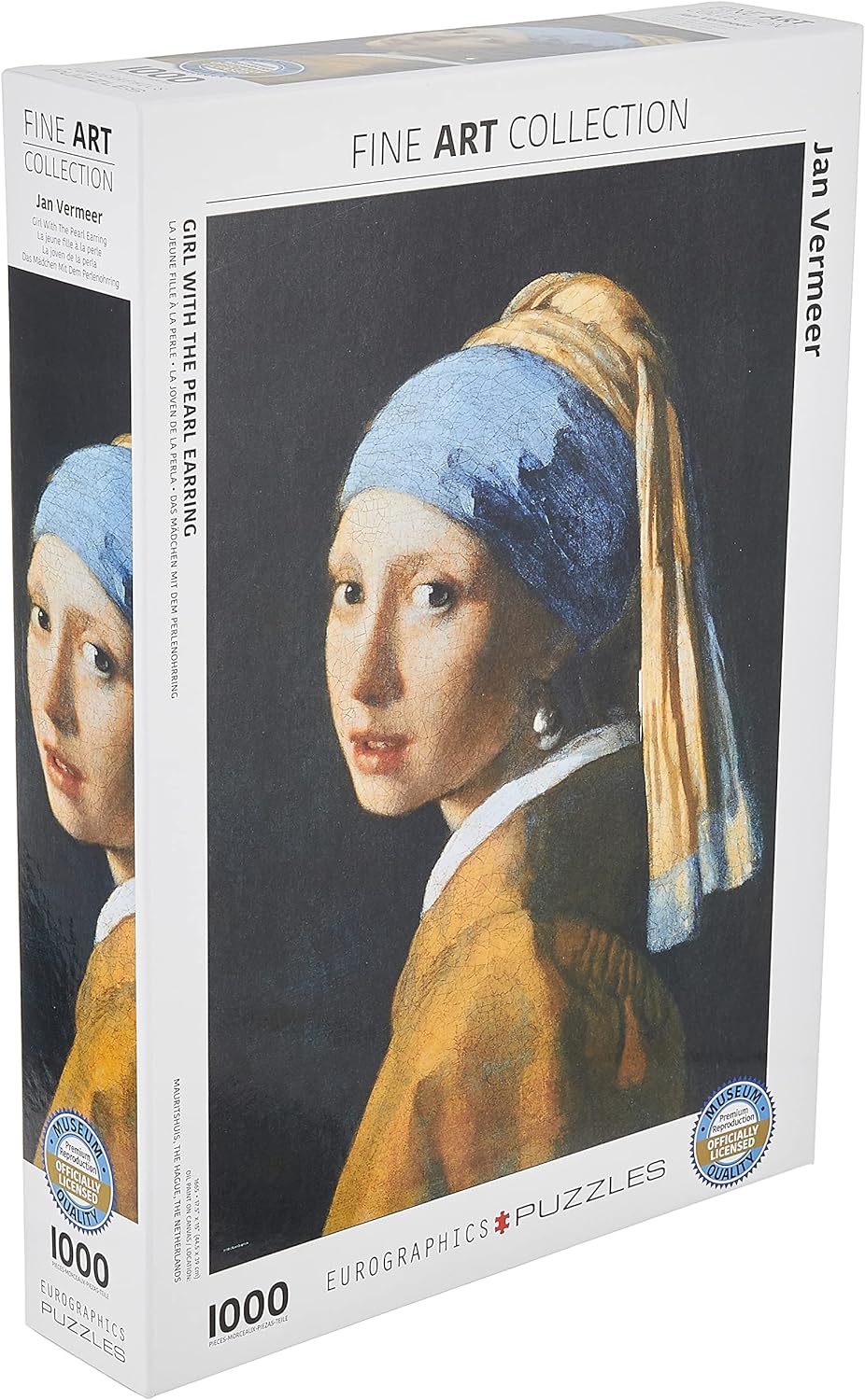 Girl with a Pearl Earring - 1000 piece Jigsaw Puzzle