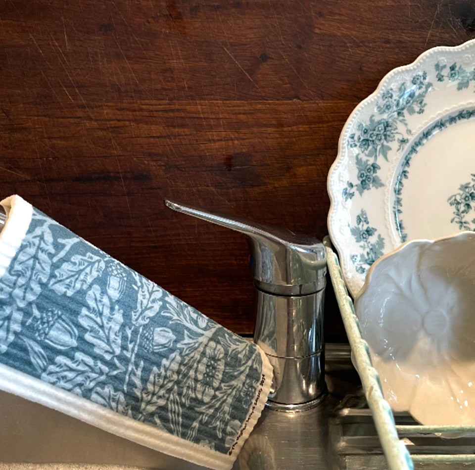 William Morris Swedish Dish Cloth