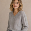 Kate Cashmere Jumper | Dove | Amanda Alexander