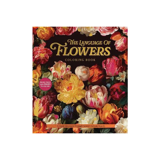 The Language of Flowers Colouring Book