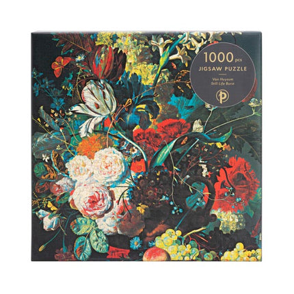Van Huysum Still Life Burst-1000 Piece Jigsaw Puzzle