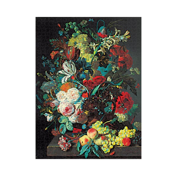 Van Huysum Still Life Burst-1000 Piece Jigsaw Puzzle