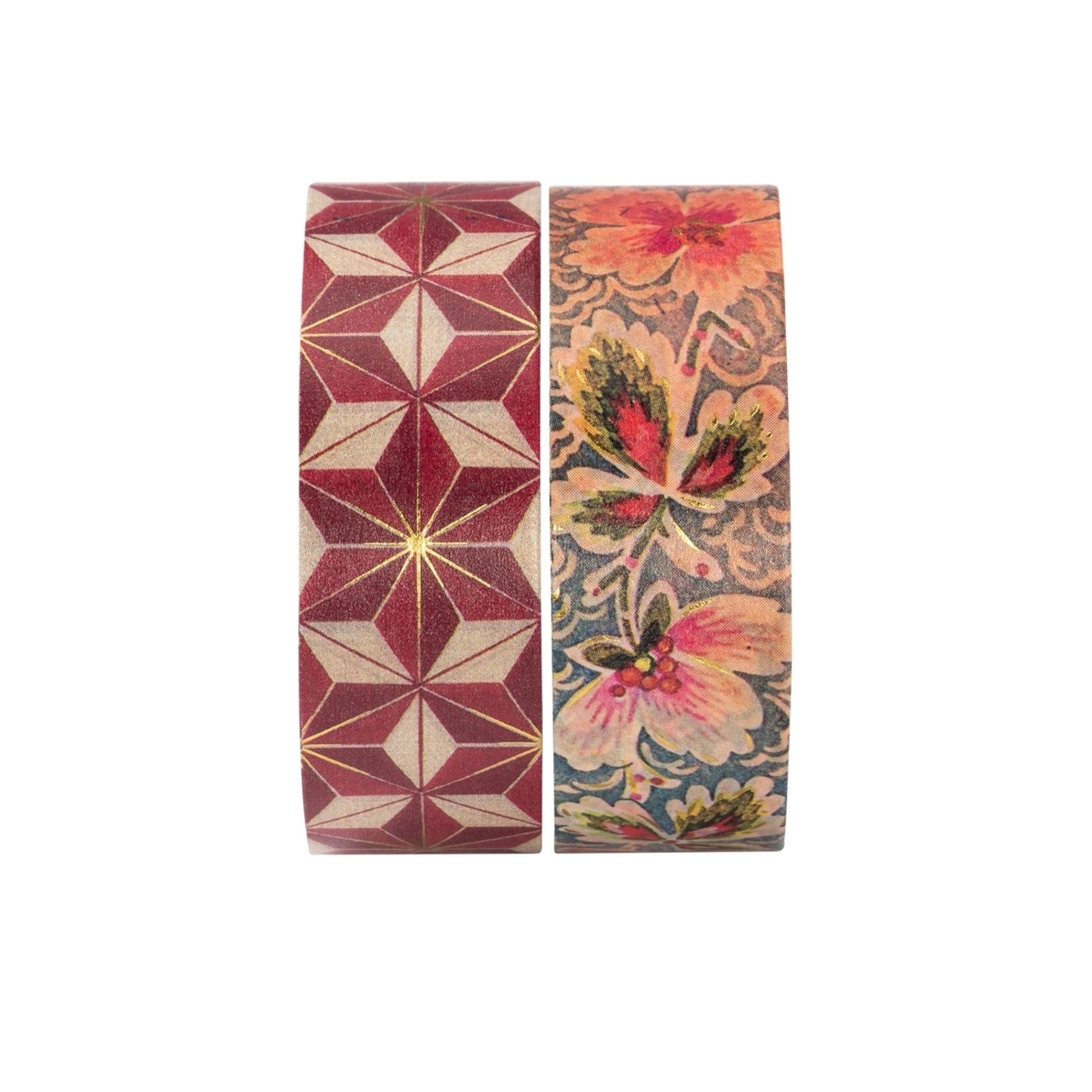 Washi Tape-Hishi & Filigree Floral Ivory