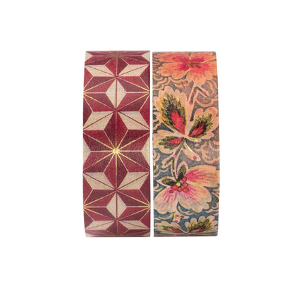 Washi Tape-Hishi & Filigree Floral Ivory