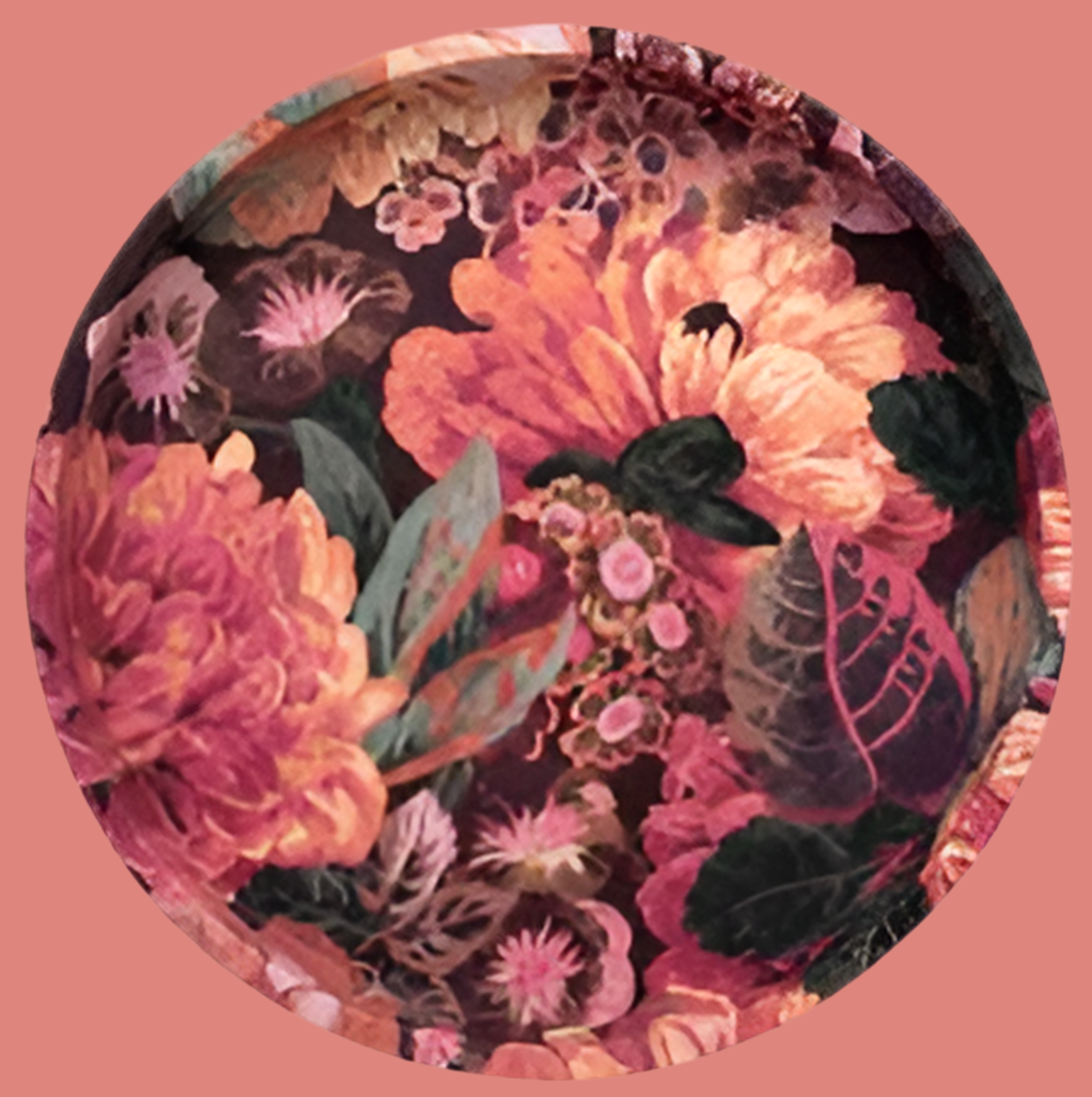 Sanderson Round Tin Tray