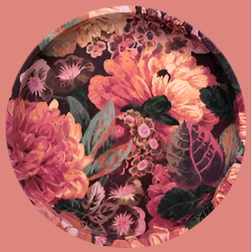 Sanderson Round Tin Tray