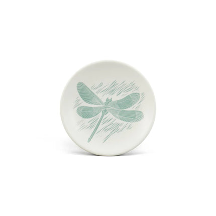 Kate Heiss Dragonfly Trinket Dish - Powder Blue