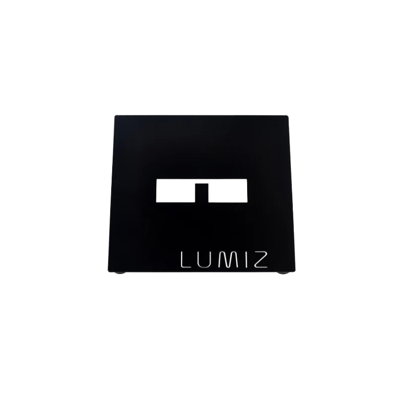 Lumiz Lantern Stand Plate Black