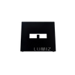 Lumiz Lantern Stand Plate Black