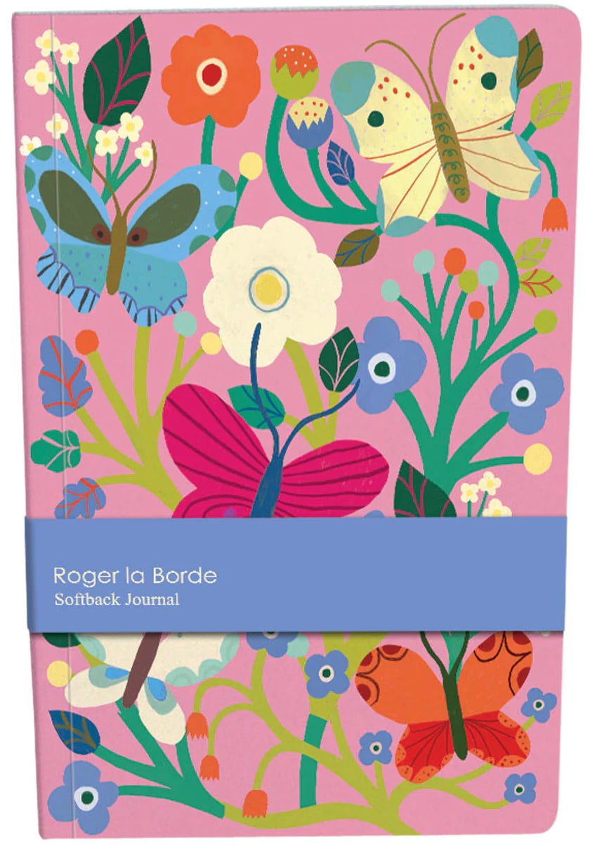 Roger la Borde Butterfly garden notebook