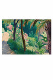 Le Jardin Art Print by Lazybones