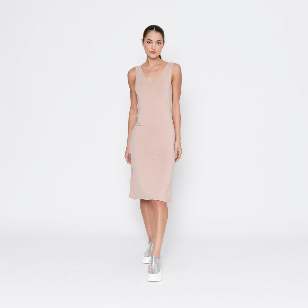 Reversible Rayon Nude Slip-Two by Two