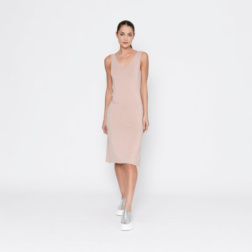 Reversible Rayon Nude Slip-Two by Two