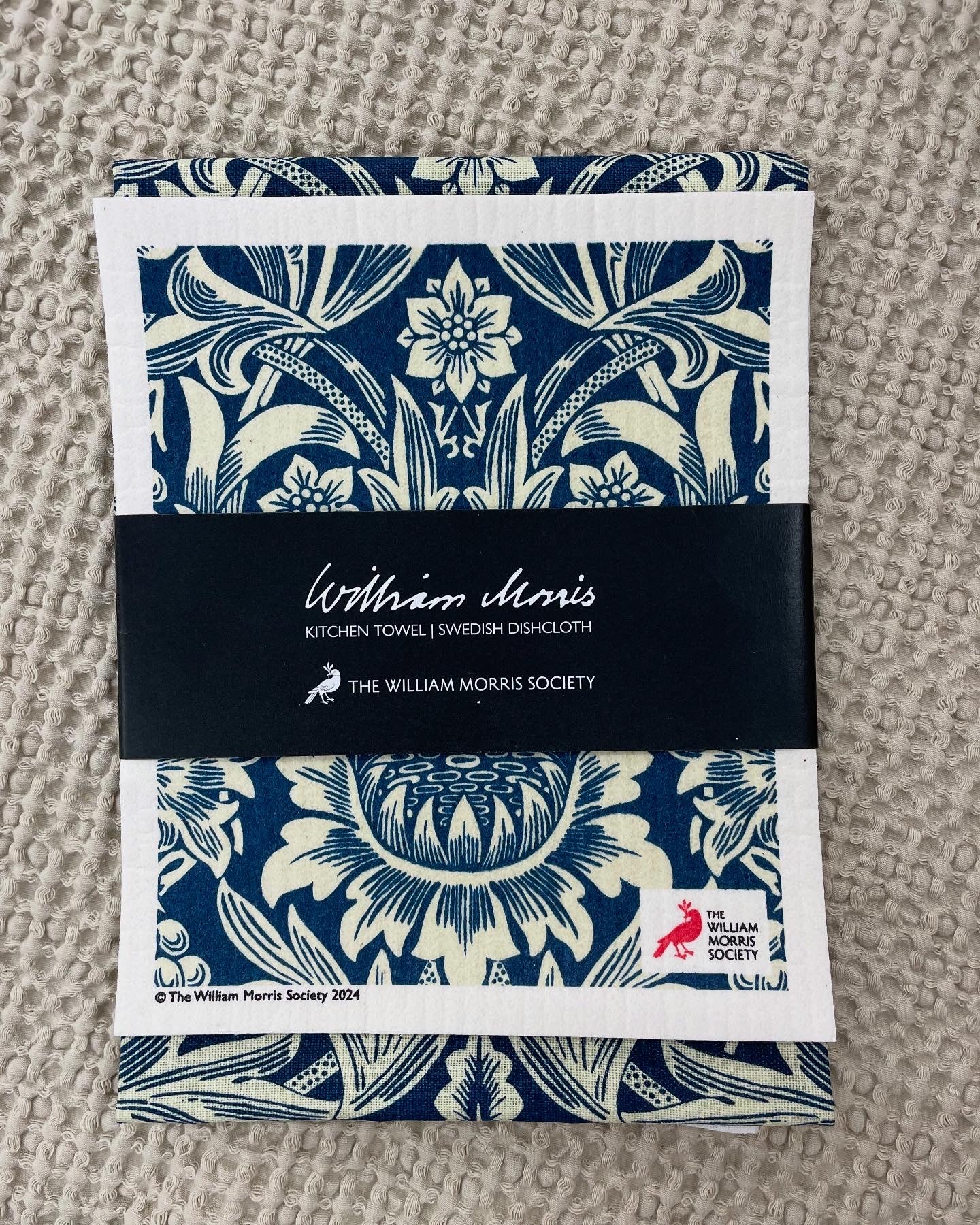 William Morris Kitchen Towel Dish Cloth Set
