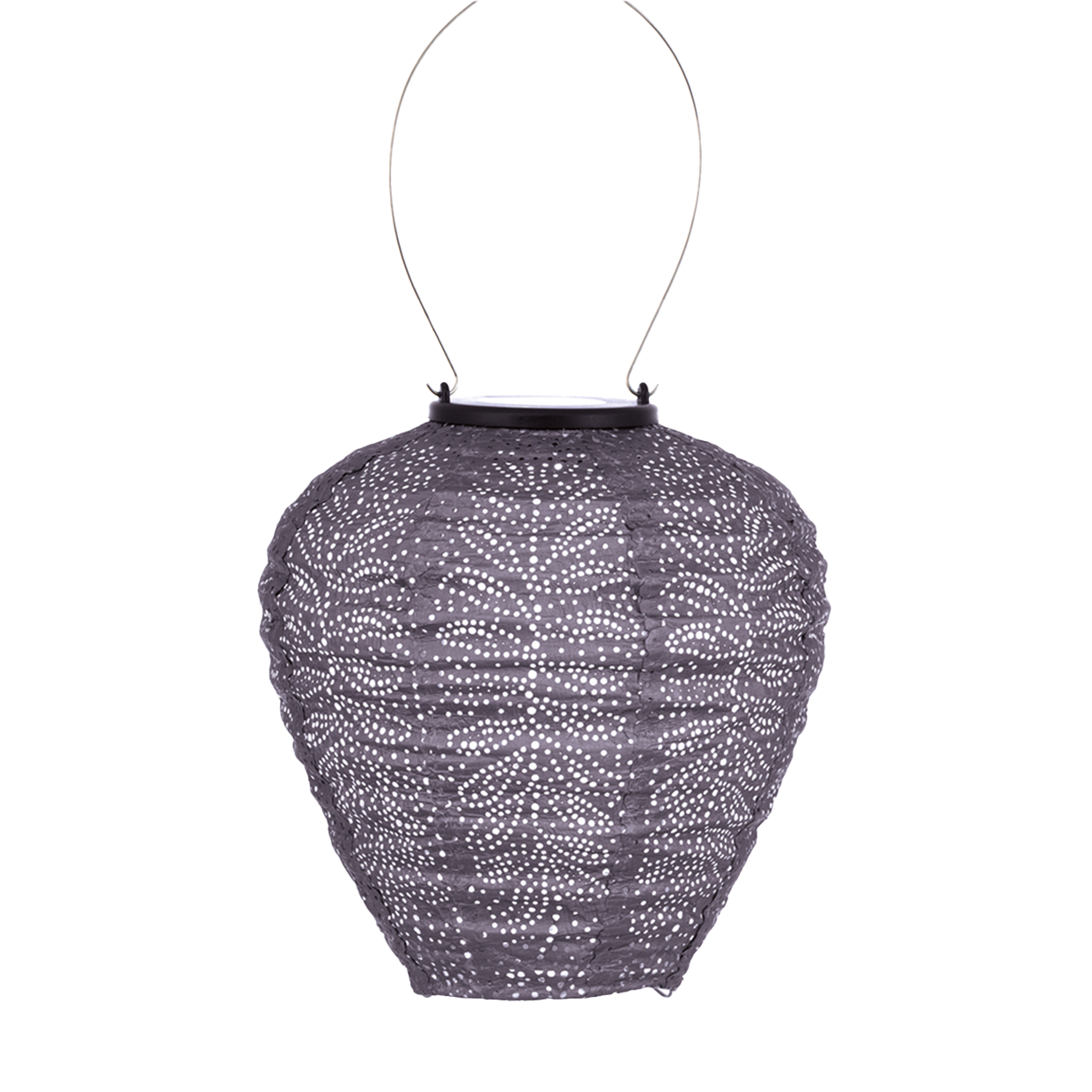 Lumiz Lantern  Balloon 20cm Mauve Purple Folia