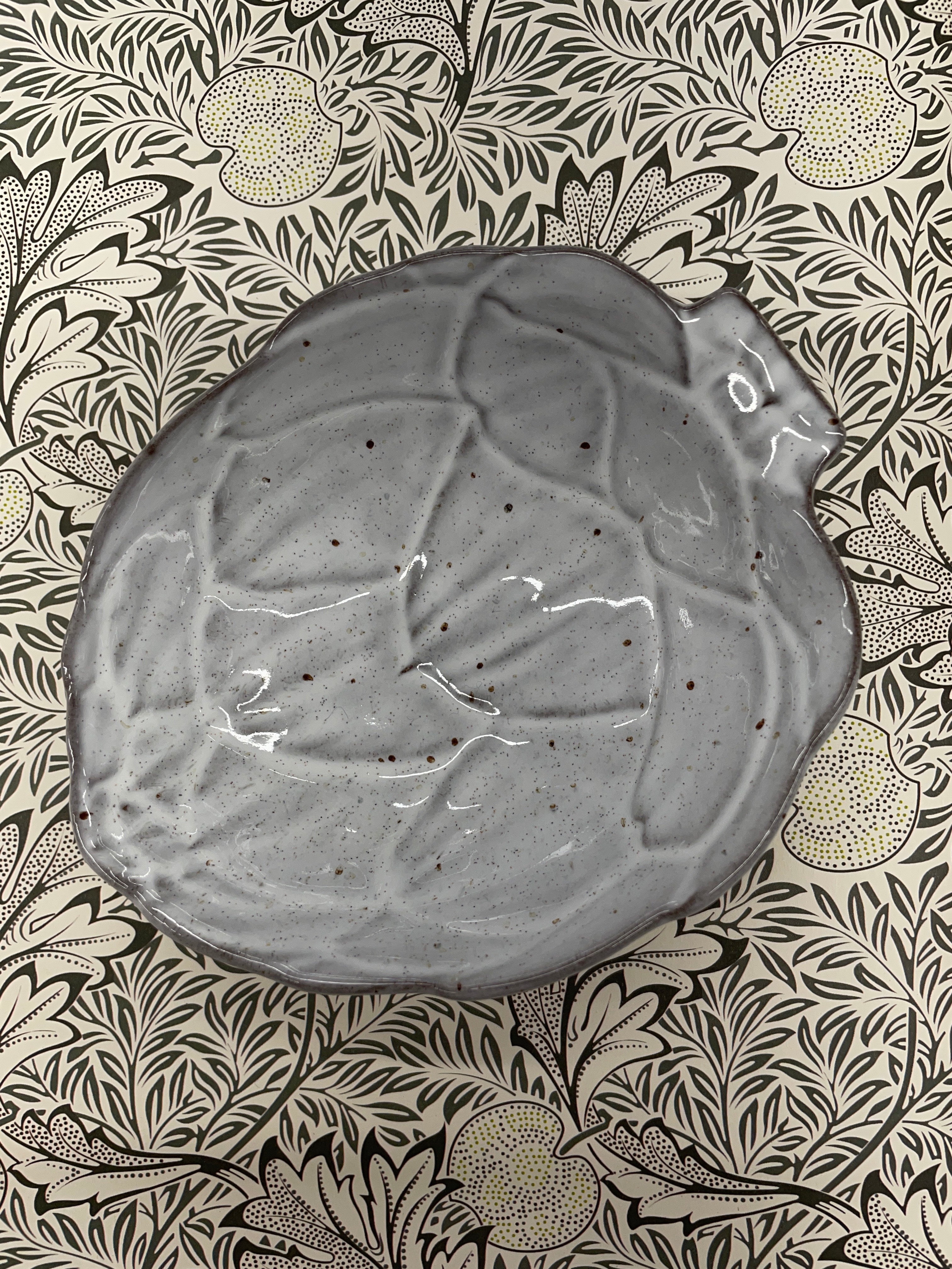 Bordallo Pinheiro Grey Artichoke Bowl 14.5cm