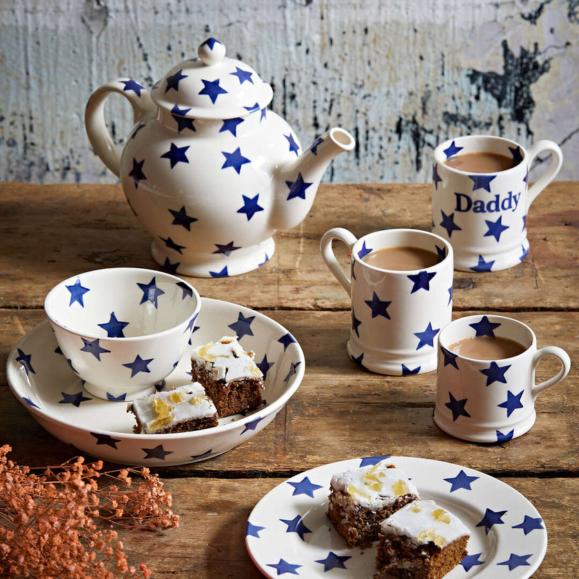 Emma Bridgewater Blue Star 1/2 Pint Jug