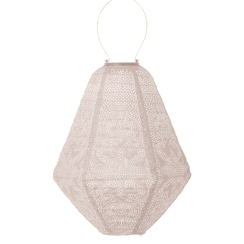 Lumiz Lantern Can 30cm Soft Blush Marrakesh