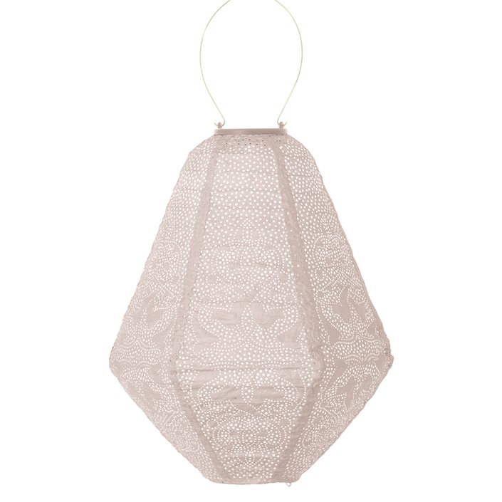 Lumiz Lantern Can 30cm Soft Blush Marrakesh