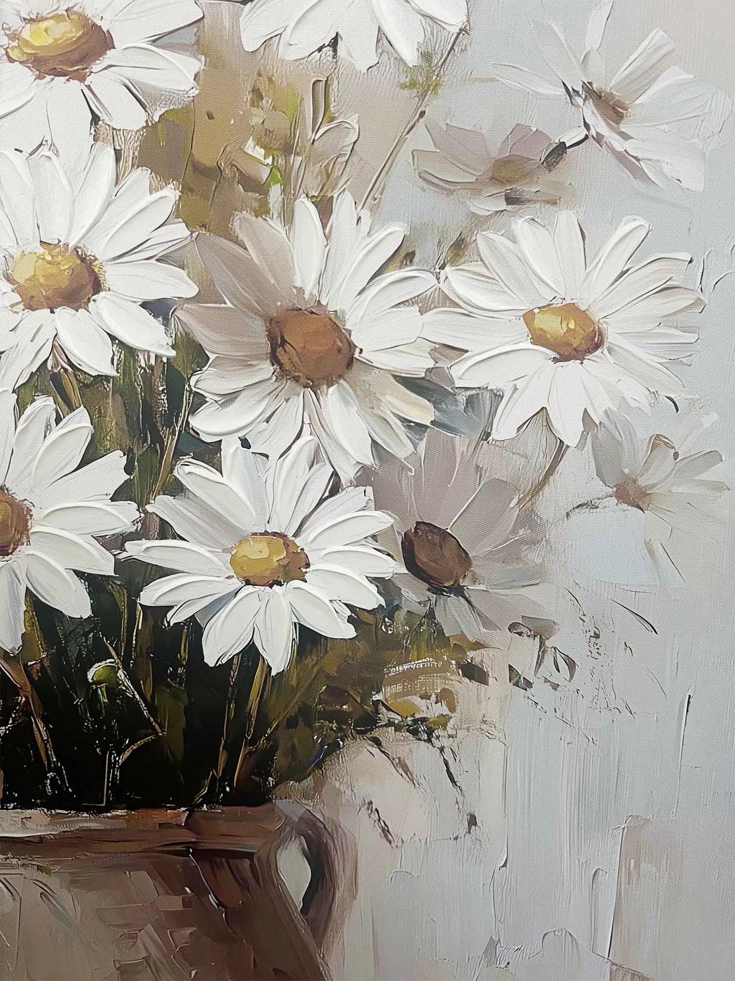 Daisies Canvas Wall Art
