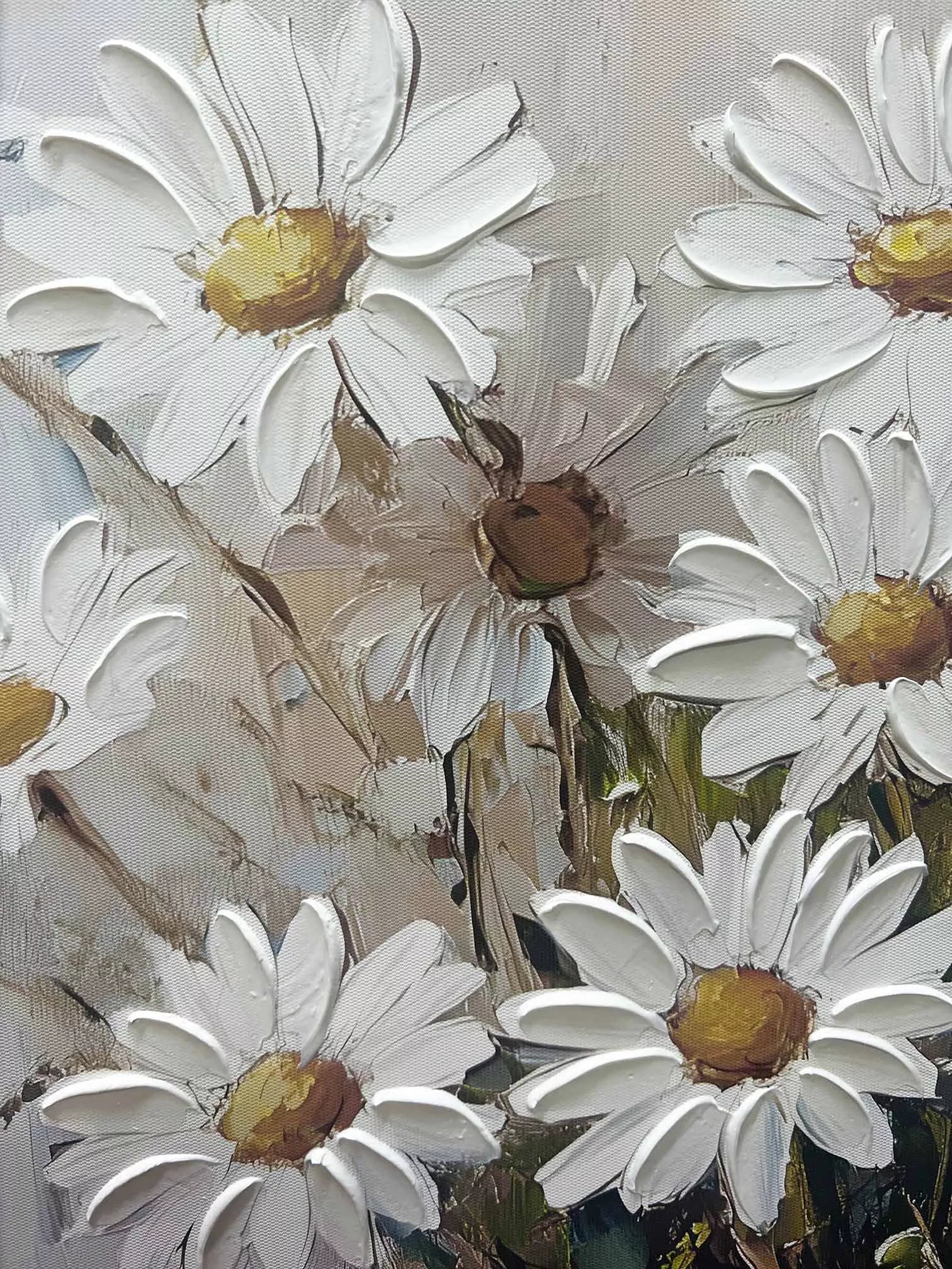 Daisies Canvas Wall Art