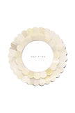 Double Scalloped Round Frame Cream by Maytime
