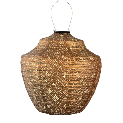 Lumiz Lantern Crown 40cm Gold Topaz