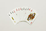 Botanical playing cards deck and box