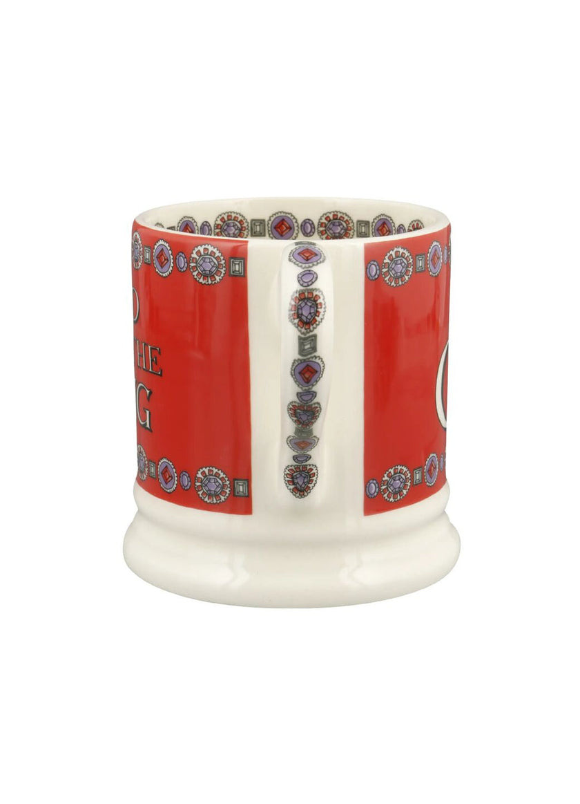 Emma Bridgewater God Save The King 1/2 Pint Mug