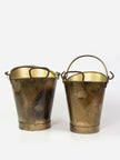 Coal Bucket in Antique Brass Finish